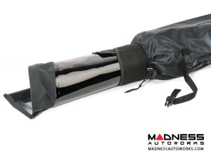 Jeep Wrangler JKU Window Storage Sport Bar Bag - Black